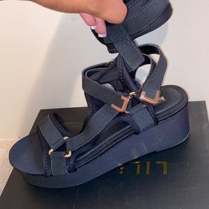 Black platforms